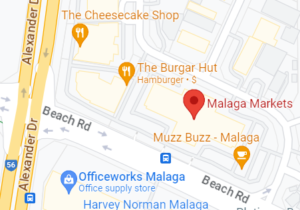 Malaga Markets Map
